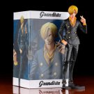 27cm Anime One Piece Vinsmoke Sanji Smoking Action Figures Toys Kids Gifts