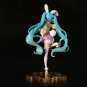 23cm Hatsune Miku Anime Doll Action Figurals Rabbit Ears Ornaments Toys Gift