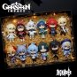 Hot Set 6pcs Genshin Impact Anime Figure Game Cartoon Dolls Toys Character Gift