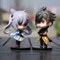 Hot Set 6pcs Genshin Impact Anime Figure Game Cartoon Toys Dolls Gift
