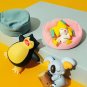 6 Pcs Set Pokemon Pikachu Bulbasaur Anime Figures Toys Sleep Dream Cartoon