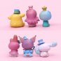 6Pcs Set Sanrio Toys Kuromi Anime Figures Doll Cute Action Gifts for Children
