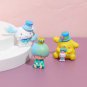 6Pcs Set Sanrio Toys Kuromi Anime Figures Doll Cute Action Gifts for Children