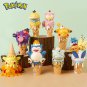 Pokemon Ice Cream Anime Figure model Action Figure Collectible Kids Gifts, LS55