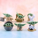 Disney Star Wars 4-6cm Toys Master Baby Yoda Action Figure Anime Figures Collection