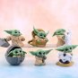 Disney Star Wars 4-6cm Toys Master Baby Yoda Action Figure Anime Figures Collection