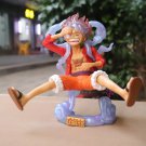 One Piece Luffy Gear 5 16cm Red Anime Action Figurine Statue Model Doll Toy Gift
