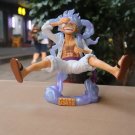 One Piece Luffy Gear 5 16cm White Anime Action Figurine Statue Model Doll Toy Gift