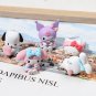 Set 5Pcs Sanrio Anime Figure Pochacco Kuromi Hello Kitty Action Figure Toys Gifts