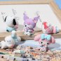 Set 5Pcs Sanrio Anime Figure Pochacco Kuromi Hello Kitty Action Figure Toys Gifts