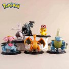 Pokemon 6PCS Set Anime Figure Pikachu 6-7cm Figure Charizard Blastoise Model Toys Gifts