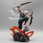 Demon Slayer Figures Uzui Tengen 2 Heads Kimetsu No Yaiba Anime Figures Statue Toy