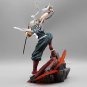 Demon Slayer Figures Uzui Tengen 2 Heads Kimetsu No Yaiba Anime Figures Statue Toy