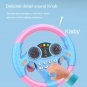 Infant Toys Children's Kid Early Education Stroller Steering Wheel Vocal, Blue