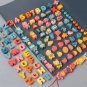 Fruit Set Kids Wooden Lacing Toys Beads For Children Gifts