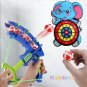 Dinosaur Sticky Ball Bow Target Educational Slingshot Play Arrow Outdoor Game Toy Kids