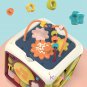 Baby Activity Cube Toddler Toys 7 in 1 Educational Shape Sorter Musical Kids Learning, Blue