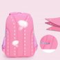 Children Girl Backpack School Bag Primary Pink Cute Waterproof, Size L Pink