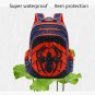 Spider Backpack + Pencil Case Boys School Bag Elementary School Waterproof Primary, Size L Navy
