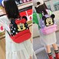 Style Cartoon Backpack Mickey Mouse Children Lovely Schoolbag Kids, Pink P05