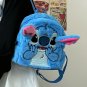 Cartoon Stitch New Kids Backpack Mini Schoolbag Girls Boys Cute Shoulder Bag, Blue