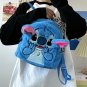 Cartoon Stitch New Kids Backpack Mini Schoolbag Girls Boys Cute Shoulder Bag, Blue