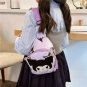 Kuromi Chest Bag Crossbody Bag Shoulder Handbag for Women Toy Girls Gift