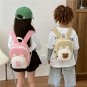 Korean Canvas Kids Backpack Children's Schoolbag Cartoon Bear Bunny, Pink