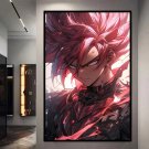 Dragon Ball Decor Painting Super Son Goku Saiyan Warrior Hero Canvas Mural
