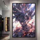 Dragon Ball Decor Painting Super Saiyan Son Goku Canvas Mural Gift