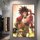 Anime Dragon Ball Decor Painting Super Saiyan Son Goku Hero Canvas Mural Gifts