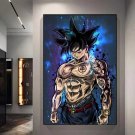 Anime Dragon Ball Decor Painting Son Goku Super Warrior Hero Canvas Wall Mural Gifts