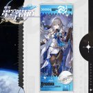 Poster Honkai Star Rail Action Figure Bronya Scroll Canvas Painting Home Decor Size 25x75cm
