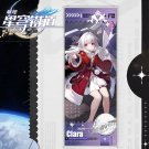 Poster Honkai Star Rail Action Figure Clara Scroll Canvas Painting Home Decor Size 25x75cm