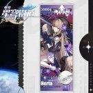 Poster Honkai Star Rail Action Figure Herta Scroll Canvas Painting Home Decor Size 25x75cm