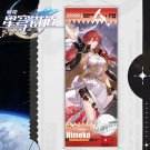 Poster Honkai Star Rail Action Figure Himeko Scroll Canvas Painting Home Decor Size 25x75cm