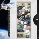 Poster Honkai Star Rail Action Figure Qingque Scroll Canvas Painting Home Decor Size 25x75cm