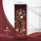Genshin Impact Dehya Scroll Canvas Painting Anime Poster Home Decor Wall Size 20x75cm