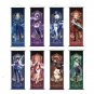 Genshin Impact Keqing Scroll Canvas Painting Anime Poster Home Decor Wall Size 20x75cm