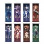 Genshin Impact Zhongli Scroll Canvas Painting Anime Poster Home Decor Wall Size 20x75cm