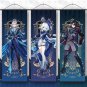 Hot Game Naxida Scroll Canvas Cosplay Cartoon Heros Wall Poster Gifts Size 25x70cm