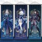Hot Game Yidou Scroll Canvas Cosplay Cartoon Heros Wall Poster Gifts Size 25x70cm