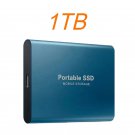 SSD 1TB High Speed External Hard Drive Type-C Interface Drive Mass Storage, Blue