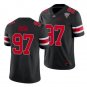 Men's Ohio State Buckeyes Nick Bosa Jersey Black 2021 National Champions