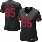 Women's San Francisco 49ers #85 George Kittle Jersey Game Black