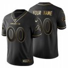 Men's Denver Broncos Custom Black Golden 100th Season Football