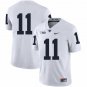 Men's Penn State Micah Parsons Football Jersey #11 College Game White No Name