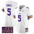 Men's Lsu Tigers Jayden Daniels Jersey #5 College Football Lets Geaux Patch