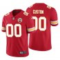 Men's Kansas City Chiefs Custom Jersey Red 2020 Limited Football Stitched