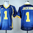 Men's California Golden Bears #1 DeSean Jackson NCAA Football Jersey Blue